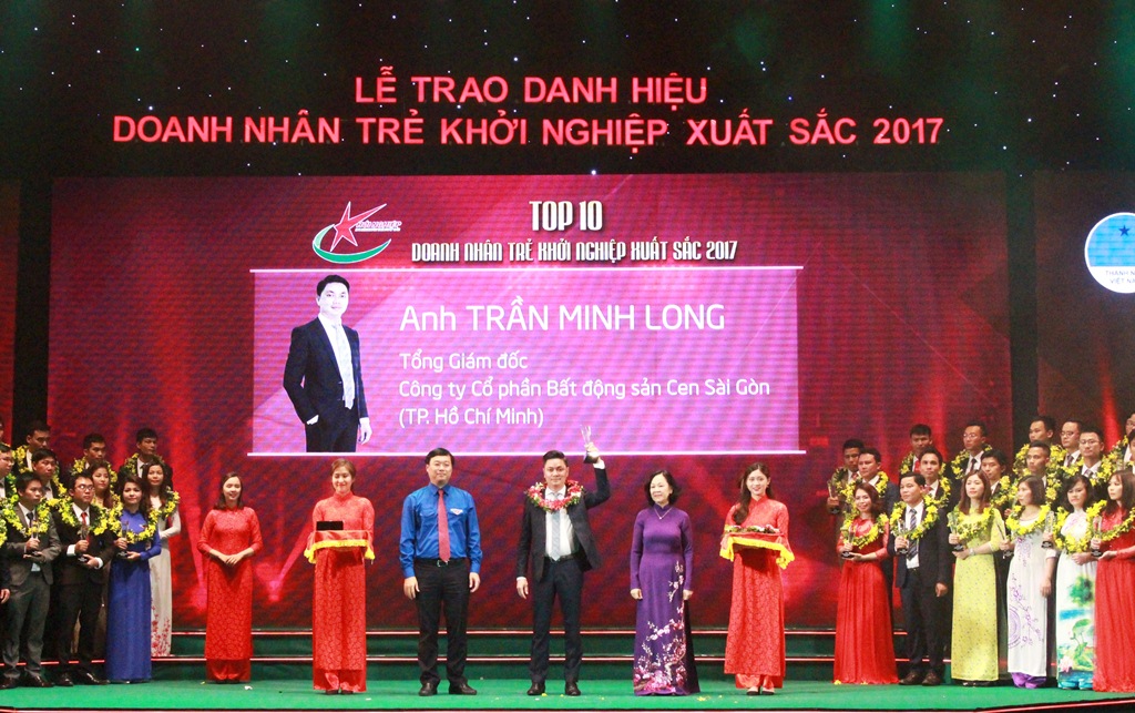 Gặp gỡ anh Trần Minh Long – Top 10 Doanh nhân trẻ khởi nghiệp xuất sắc